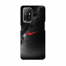 Чехол для Оппо Рено 5з - с принтом Найк (AlphaPrint) Nike 1 - купить на Floy.com.ua