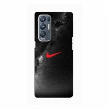 Чехол для Оппо Рено 5 Про Плюс (5G) - с принтом Найк (AlphaPrint) Nike 1 - купить на Floy.com.ua