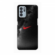 Чехол для Оппо Рено 6 Зет - с принтом Найк (AlphaPrint) Nike 1 - купить на Floy.com.ua