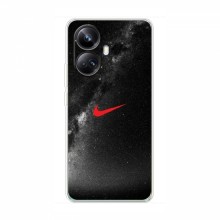 Чехол для Реалми 10 Про Плюс - с принтом Найк (AlphaPrint) Nike 1 - купить на Floy.com.ua