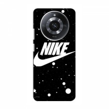 Чехол для Реалми 11 - с принтом Найк (AlphaPrint) Nike с фоном - купить на Floy.com.ua