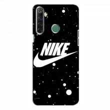 Чехол для Реалми 6i - с принтом Найк (AlphaPrint) Nike с фоном - купить на Floy.com.ua