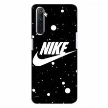 Чехол для Реалми 6 - с принтом Найк (AlphaPrint) Nike с фоном - купить на Floy.com.ua