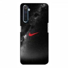 Чехол для Реалми 6 Про - с принтом Найк (AlphaPrint) Nike 1 - купить на Floy.com.ua