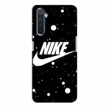 Чехол для Реалми 6 Про - с принтом Найк (AlphaPrint) Nike с фоном - купить на Floy.com.ua