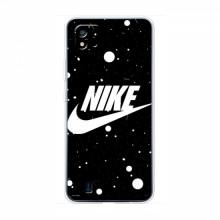 Чехол для Реалми С11 (2021) / С20 - с принтом Найк (AlphaPrint) Nike с фоном - купить на Floy.com.ua