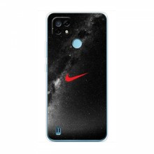 Чехол для Реалми С21 - с принтом Найк (AlphaPrint) Nike 1 - купить на Floy.com.ua