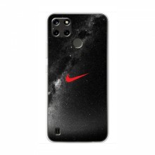 Чехол для Реалми С21у / С25у - с принтом Найк (AlphaPrint) Nike 1 - купить на Floy.com.ua