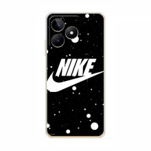 Чехол для РЕалми С53 - с принтом Найк (AlphaPrint) Nike с фоном - купить на Floy.com.ua