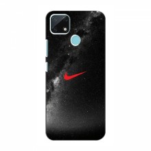 Чехол для Реалми Нарзо 30А - с принтом Найк (AlphaPrint) Nike 1 - купить на Floy.com.ua