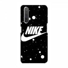 Чехол для Реалми Х3 - с принтом Найк (AlphaPrint) Nike с фоном - купить на Floy.com.ua