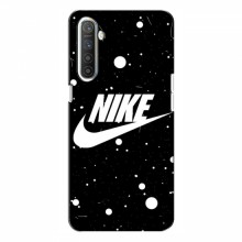 Чехол для Реалми ХТ - с принтом Найк (AlphaPrint) Nike с фоном - купить на Floy.com.ua