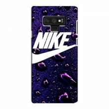 Чехол для Самсунг Галакси Ноут 9 - с принтом Найк (AlphaPrint) Nike-фиолетовый - купить на Floy.com.ua
