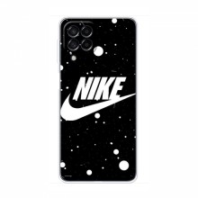 Чехол для Самсунг А22 (5G) - с принтом Найк (AlphaPrint) Nike с фоном - купить на Floy.com.ua