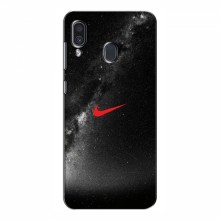 Чехол для Самсунг А30 (2019) - с принтом Найк (AlphaPrint) Nike 1 - купить на Floy.com.ua