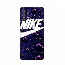 Чехол для Самсунг А32 - с принтом Найк (AlphaPrint) Nike-фиолетовый - купить на Floy.com.ua