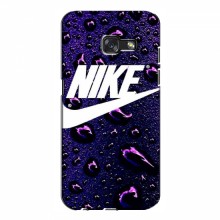 Чехол для Samsung A5 2017, A520, A520F - с принтом Найк (AlphaPrint) Nike-фиолетовый - купить на Floy.com.ua