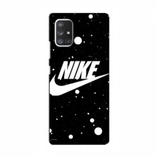 Чехол для Самсунг Галакси А52 - с принтом Найк (AlphaPrint) Nike с фоном - купить на Floy.com.ua