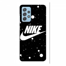 Чехол для Самсунг Галакси А53 (5G) - с принтом Найк (AlphaPrint) Nike с фоном - купить на Floy.com.ua