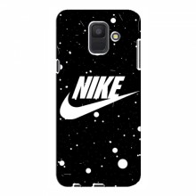 Чехол для Samsung A6 2018, A600F - с принтом Найк (AlphaPrint) Nike с фоном - купить на Floy.com.ua