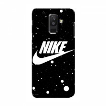 Чехол для Samsung A6 Plus 2018, A6 Plus 2018, A605 - с принтом Найк (AlphaPrint) Nike с фоном - купить на Floy.com.ua