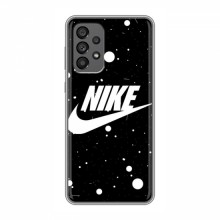 Чехол для Самсунг А73 (5G) - с принтом Найк (AlphaPrint) Nike с фоном - купить на Floy.com.ua