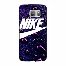 Чехол для Samsung S7 Еdge, G935 - с принтом Найк (AlphaPrint) Nike-фиолетовый - купить на Floy.com.ua