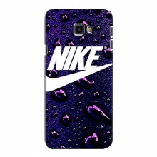 Чехол для Samsung J4+, J4 Plus - с принтом Найк (AlphaPrint) Nike-фиолетовый - купить на Floy.com.ua