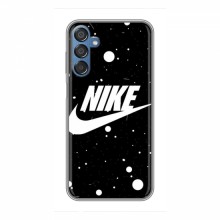 Чехол для Самсунг М15 - с принтом Найк (AlphaPrint) Nike с фоном - купить на Floy.com.ua