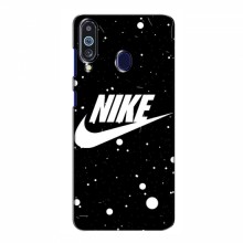 Чехол для Самсунг М40 - с принтом Найк (AlphaPrint) Nike с фоном - купить на Floy.com.ua