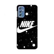 Чехол для Самсунг М52 - с принтом Найк (AlphaPrint) Nike с фоном - купить на Floy.com.ua