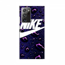 Чехол для Самсунг Галакси Ноут 20 Ультра - с принтом Найк (AlphaPrint) Nike-фиолетовый - купить на Floy.com.ua