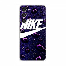Чехол для Самсунг С23 - с принтом Найк (AlphaPrint) Nike-фиолетовый - купить на Floy.com.ua