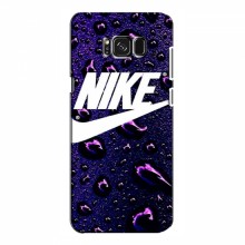 Чехол для Samsung S8, Galaxy S8, G950 - с принтом Найк (AlphaPrint) Nike-фиолетовый - купить на Floy.com.ua