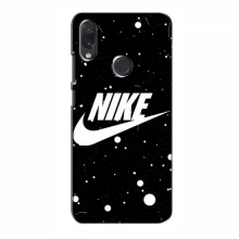 Чехол для Самсунг М01с - с принтом Найк (AlphaPrint) Nike с фоном - купить на Floy.com.ua