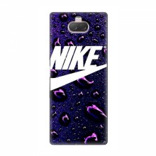 Чехол для Сщни Хпериа 10 - с принтом Найк (AlphaPrint) Nike-фиолетовый - купить на Floy.com.ua