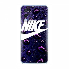 Чехол для Техно Поп 4 Про - с принтом Найк (AlphaPrint) Nike-фиолетовый - купить на Floy.com.ua