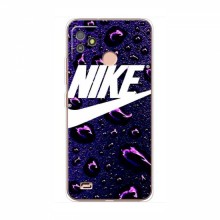 Чехол для Техно Поп 5 Го - с принтом Найк (AlphaPrint) Nike-фиолетовый - купить на Floy.com.ua