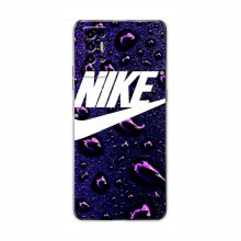 Чехол для Техно Пова - 2 - с принтом Найк (AlphaPrint) Nike-фиолетовый - купить на Floy.com.ua