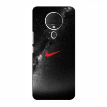 Чехол для Техно Спарк 6 - с принтом Найк (AlphaPrint) Nike 1 - купить на Floy.com.ua