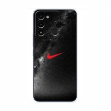 Чехол для Техно Спарк 8 - с принтом Найк (AlphaPrint) Nike 1 - купить на Floy.com.ua