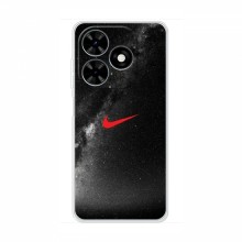 Чехол для ТЕхно Спарк ГО 2024 - с принтом Найк (AlphaPrint) Nike 1 - купить на Floy.com.ua