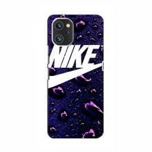 Чехол для Юмидиджи А13 - с принтом Найк (AlphaPrint) Nike-фиолетовый - купить на Floy.com.ua