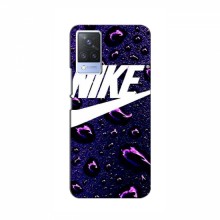 Чехол для Виво С9 - с принтом Найк (AlphaPrint) Nike-фиолетовый - купить на Floy.com.ua