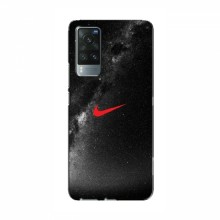 Чехол для Виво Х60 - с принтом Найк (AlphaPrint) Nike 1 - купить на Floy.com.ua