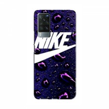 Чехол для Виво Х60 - с принтом Найк (AlphaPrint) Nike-фиолетовый - купить на Floy.com.ua