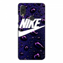 Чехол для Виво у11 - с принтом Найк (AlphaPrint) Nike-фиолетовый - купить на Floy.com.ua