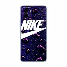 Чехол для Виво у15с - с принтом Найк (AlphaPrint) Nike-фиолетовый - купить на Floy.com.ua