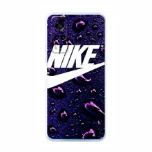 Чехол для Виво у31 - с принтом Найк (AlphaPrint) Nike-фиолетовый - купить на Floy.com.ua
