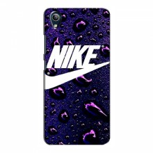 Чехол для Виво у91с - с принтом Найк (AlphaPrint) Nike-фиолетовый - купить на Floy.com.ua